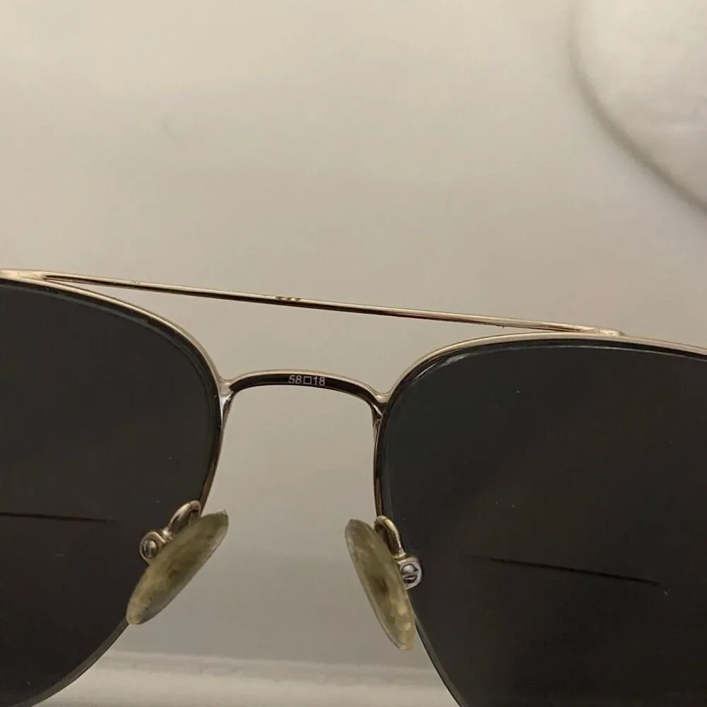 #5819 Classic Vintage Auiator Frame Sunglasses 58-18-145